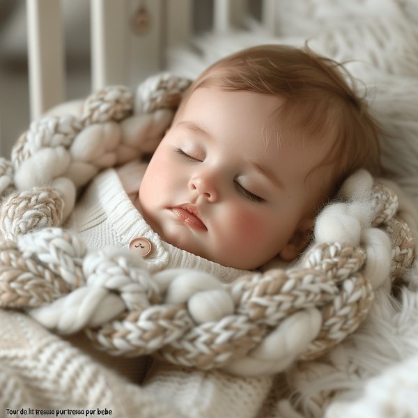 Tour de lit tressé pour bébé : les critères de choix de l'accessoire