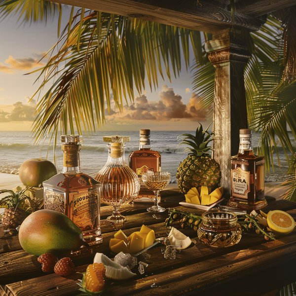 Coffret dégustation de rhum: évasion tropicale garantie