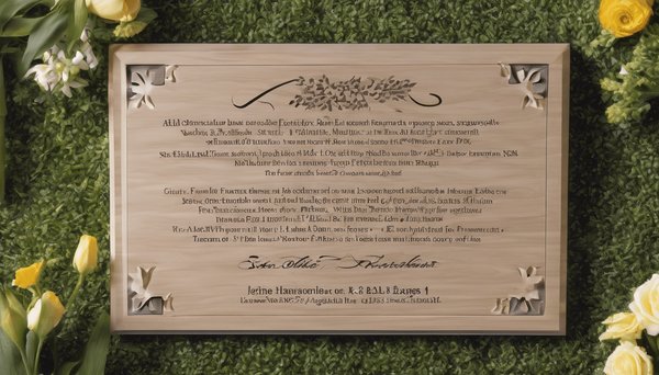 Plaque funéraire moderne : créez un hommage élégant et unique